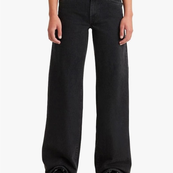 Levi's Denim - Women's Black Wide-Leg Jeans